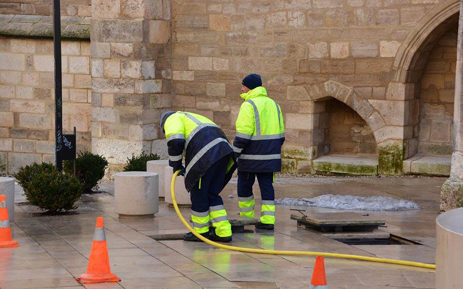 travaux assainissement Villepreux